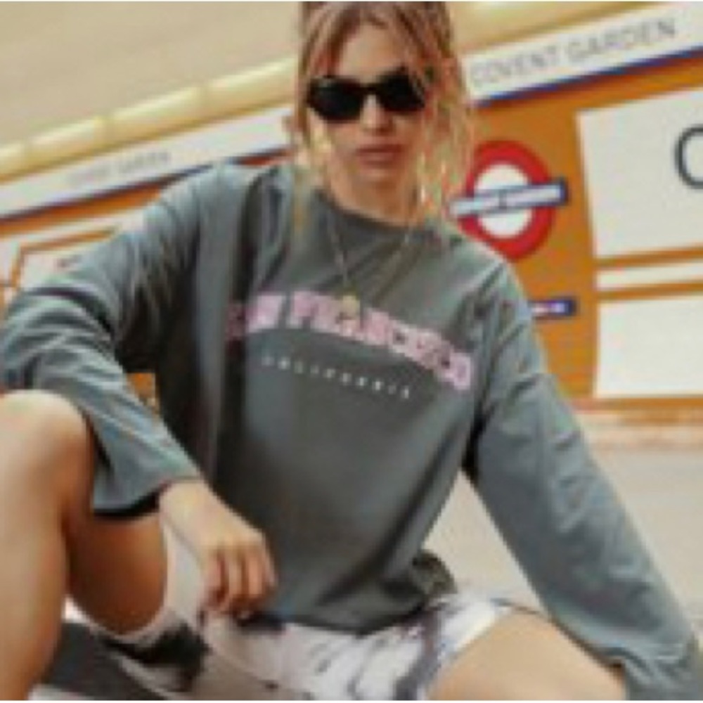 Gray Super Comfortable Long Sleeve